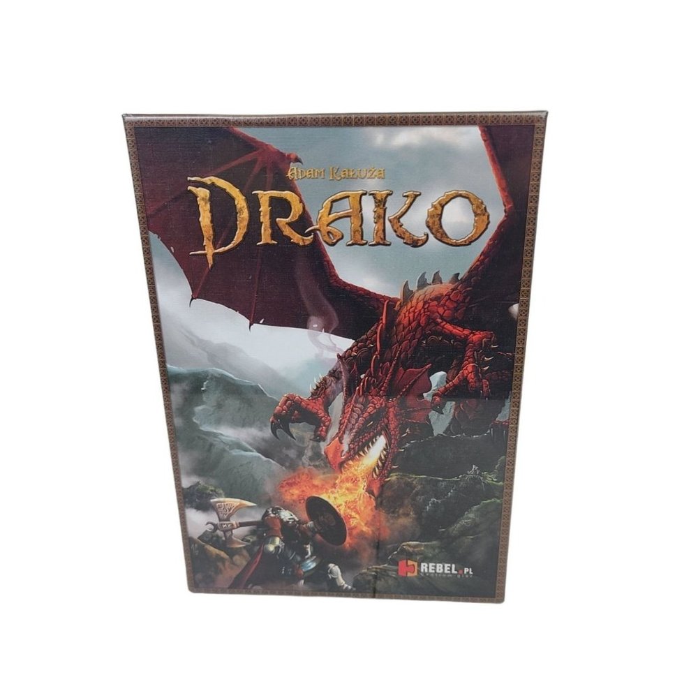 Drako Board Game Adam Kaluza Rebel Games Dragons 2016 NEW